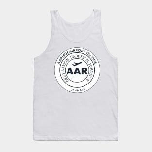 Airport code AAR AARHUS Tank Top
